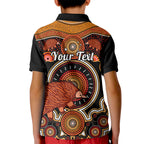 personalised-australian-astrology-kid-polo-shirt-aboriginal-echidna-zodiac-sign