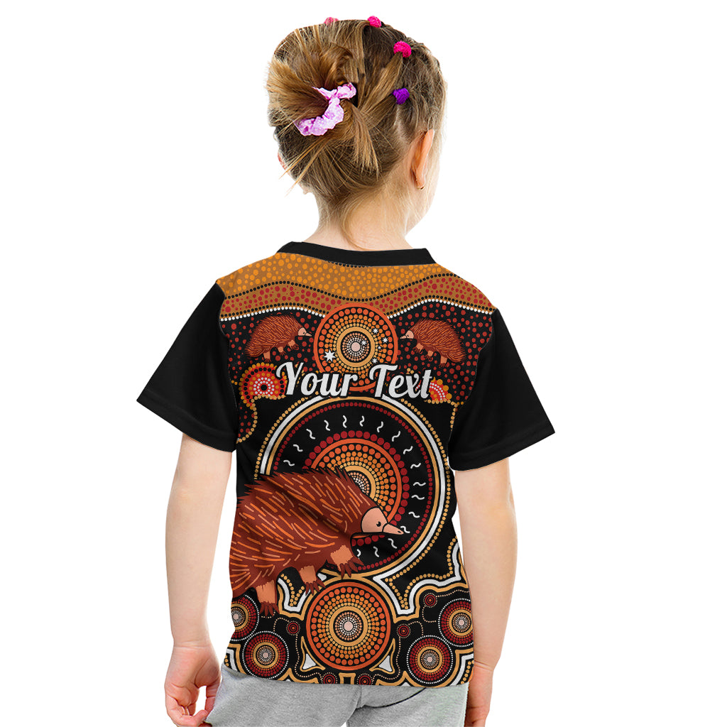 personalised-australian-astrology-kid-t-shirt-aboriginal-echidna-zodiac-sign