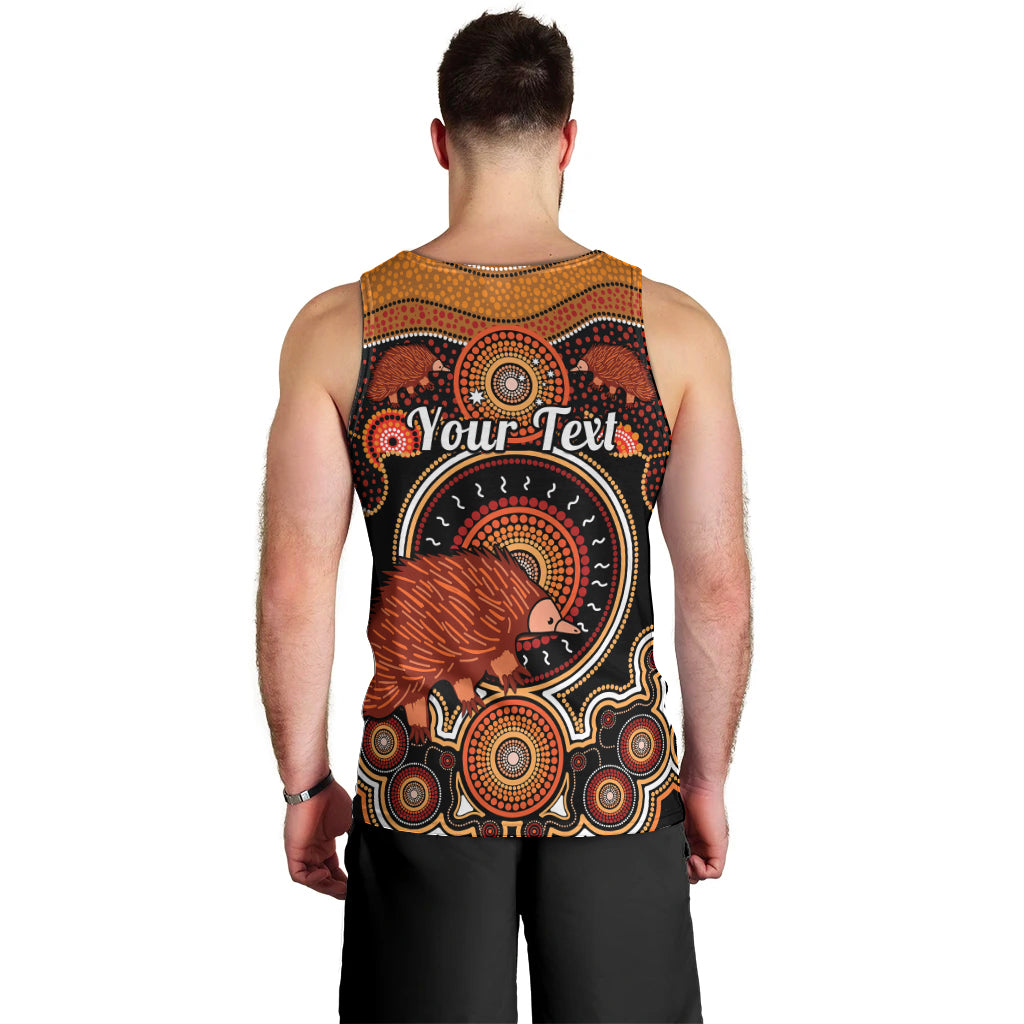 personalised-australian-astrology-men-tank-top-aboriginal-echidna-zodiac-sign