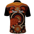 personalised-australian-astrology-polo-shirt-aboriginal-echidna-zodiac-sign