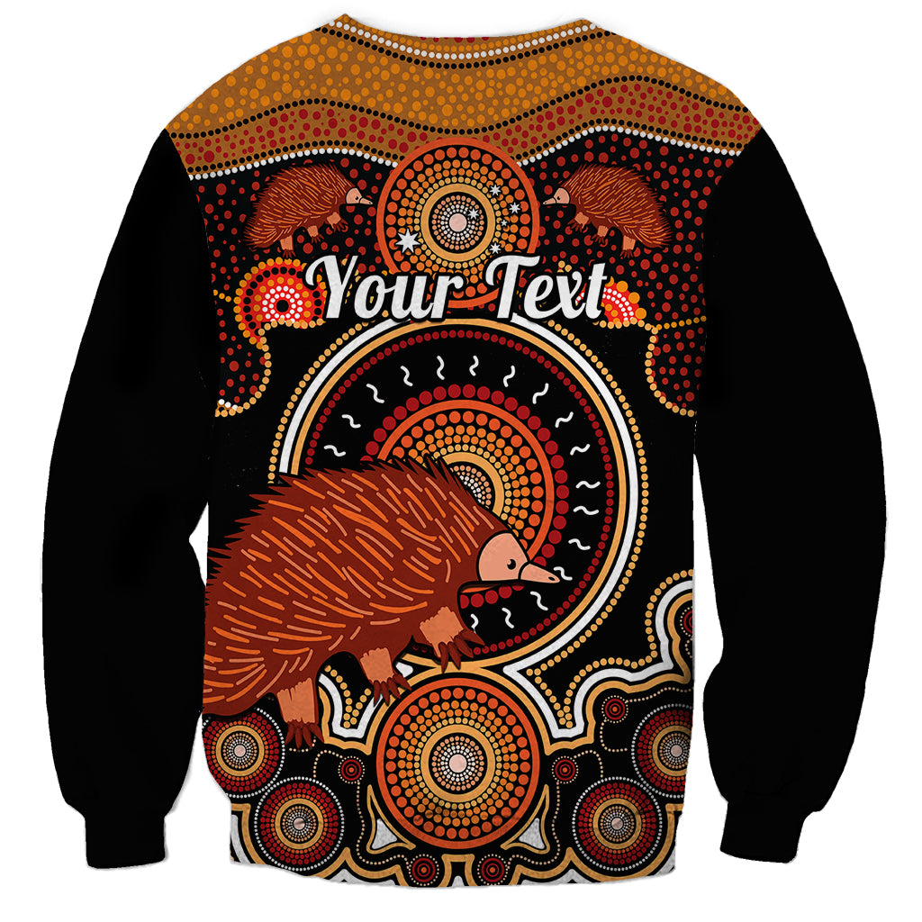 personalised-australian-astrology-sweatshirt-aboriginal-echidna-zodiac-sign