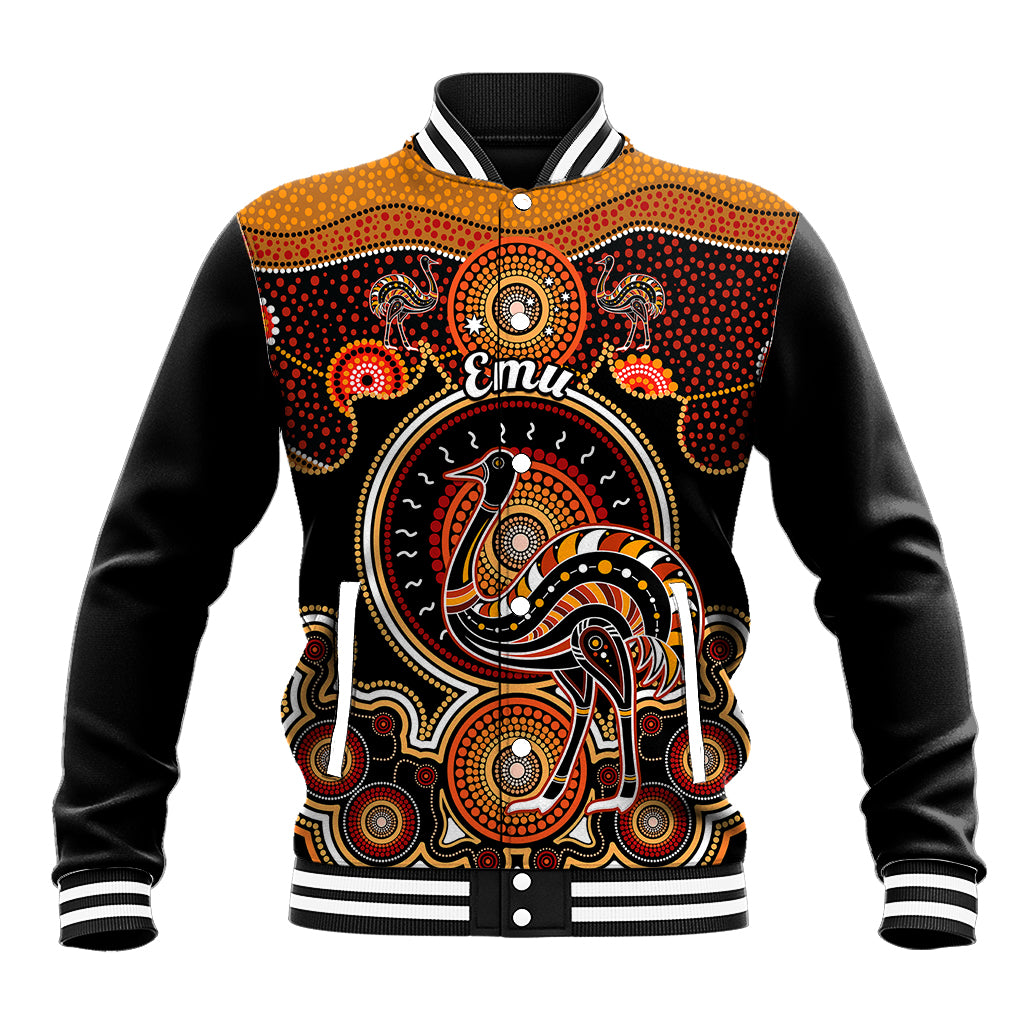 personalised-australian-astrology-baseball-jacket-aboriginal-emu-zodiac-sign