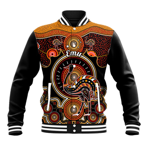 personalised-australian-astrology-baseball-jacket-aboriginal-emu-zodiac-sign