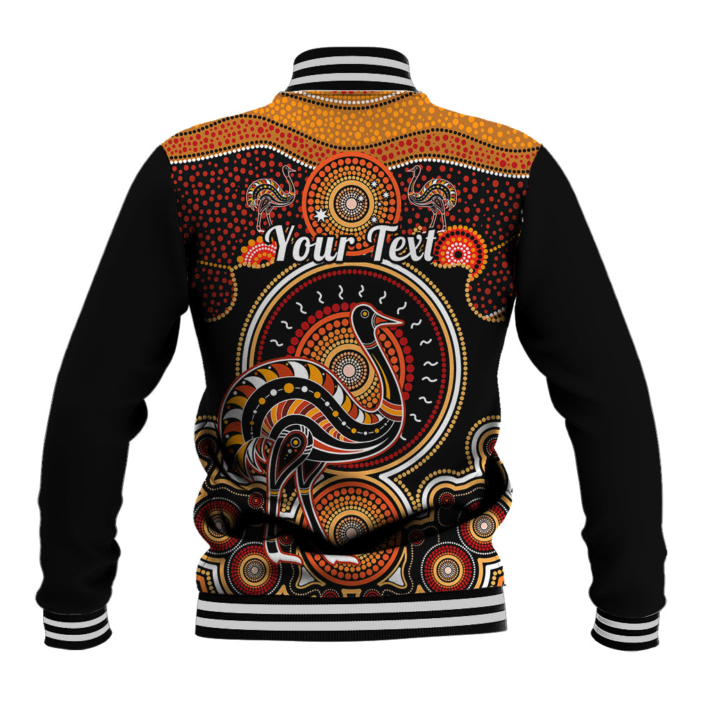 personalised-australian-astrology-baseball-jacket-aboriginal-emu-zodiac-sign