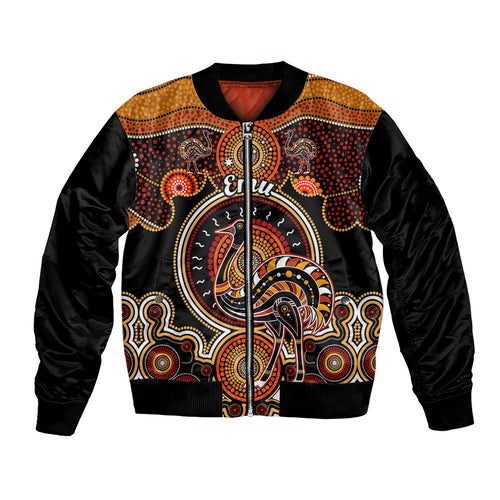 personalised-australian-astrology-bomber-jacket-aboriginal-emu-zodiac-sign