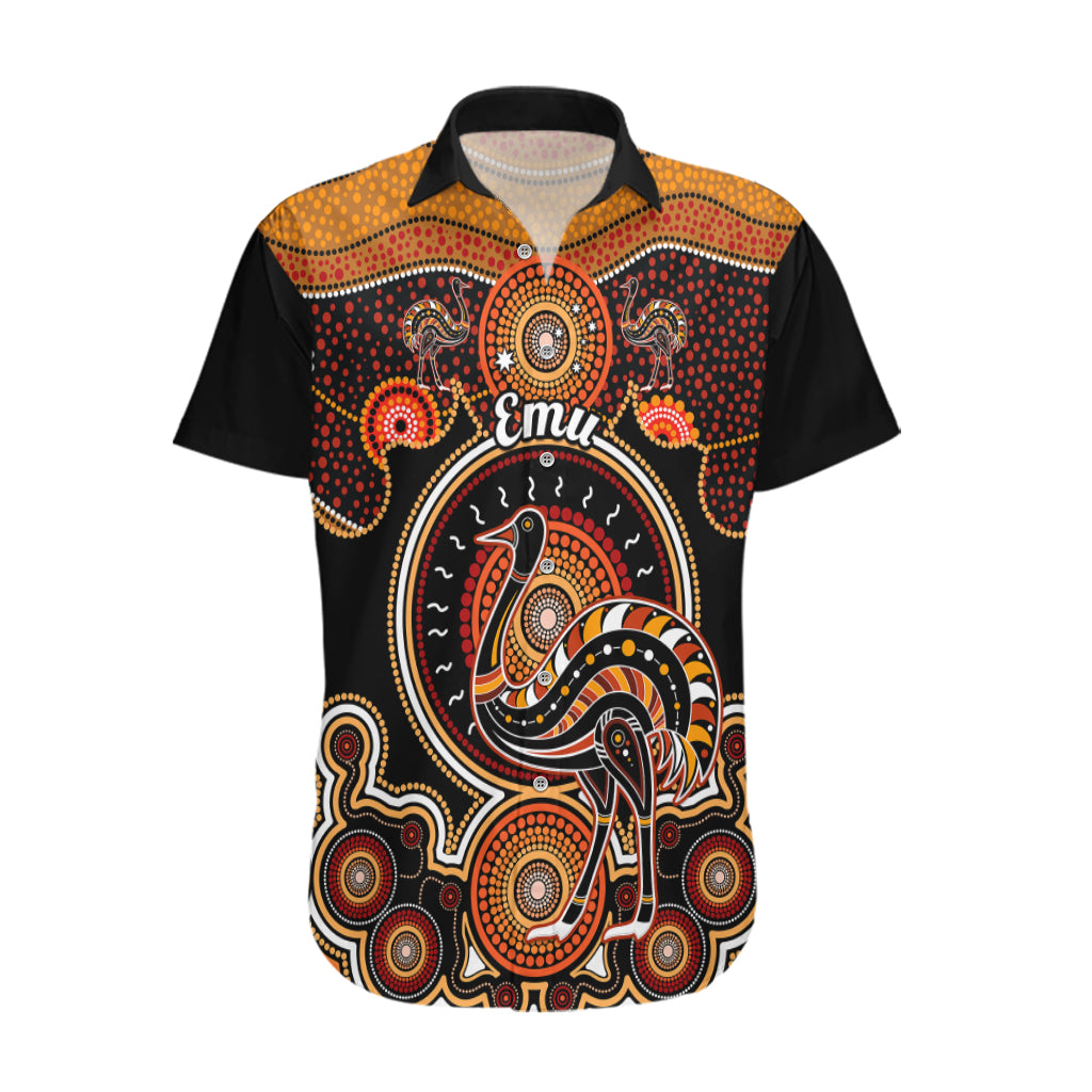 personalised-australian-astrology-hawaiian-shirt-aboriginal-emu-zodiac-sign