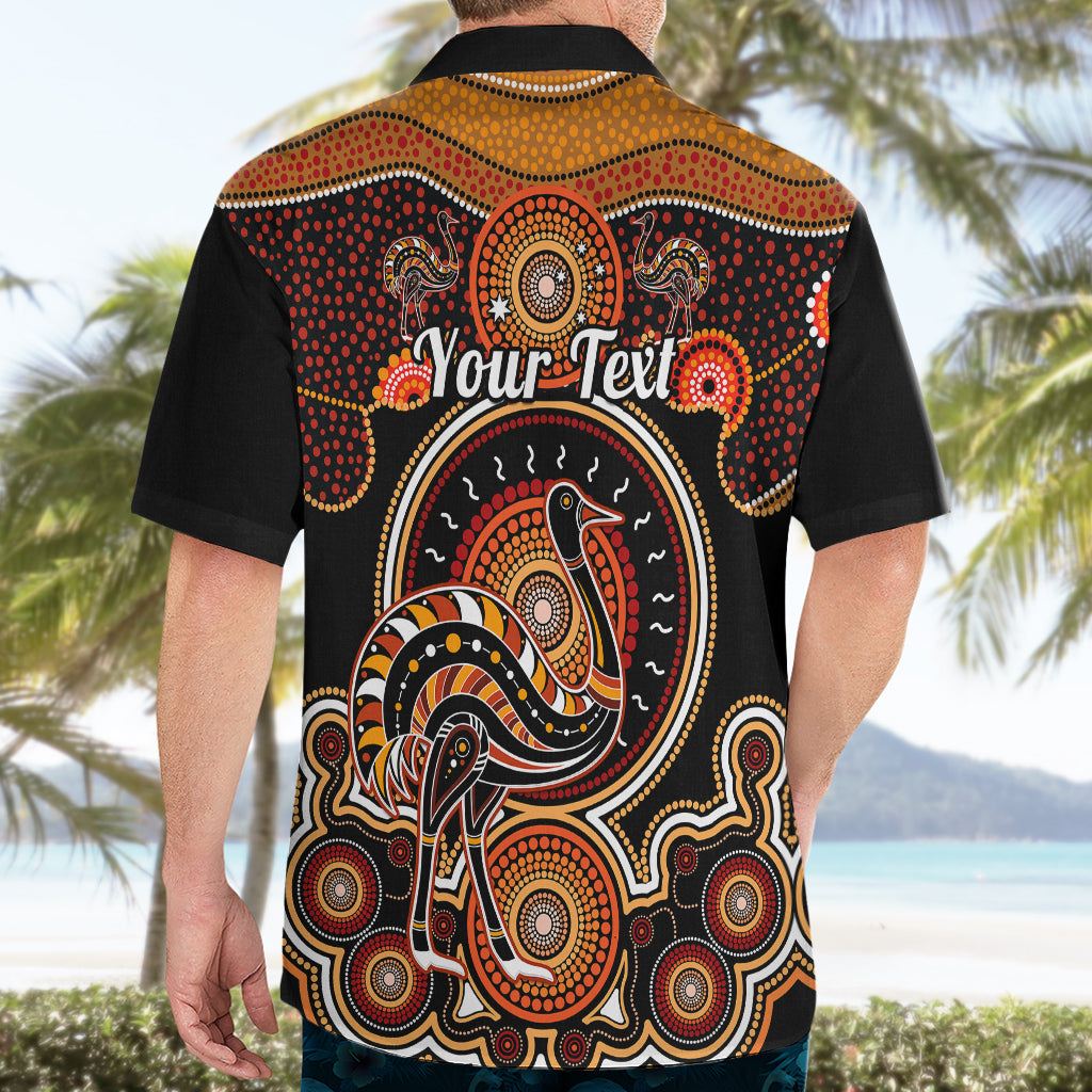personalised-australian-astrology-hawaiian-shirt-aboriginal-emu-zodiac-sign