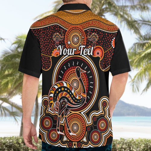 personalised-australian-astrology-hawaiian-shirt-aboriginal-emu-zodiac-sign