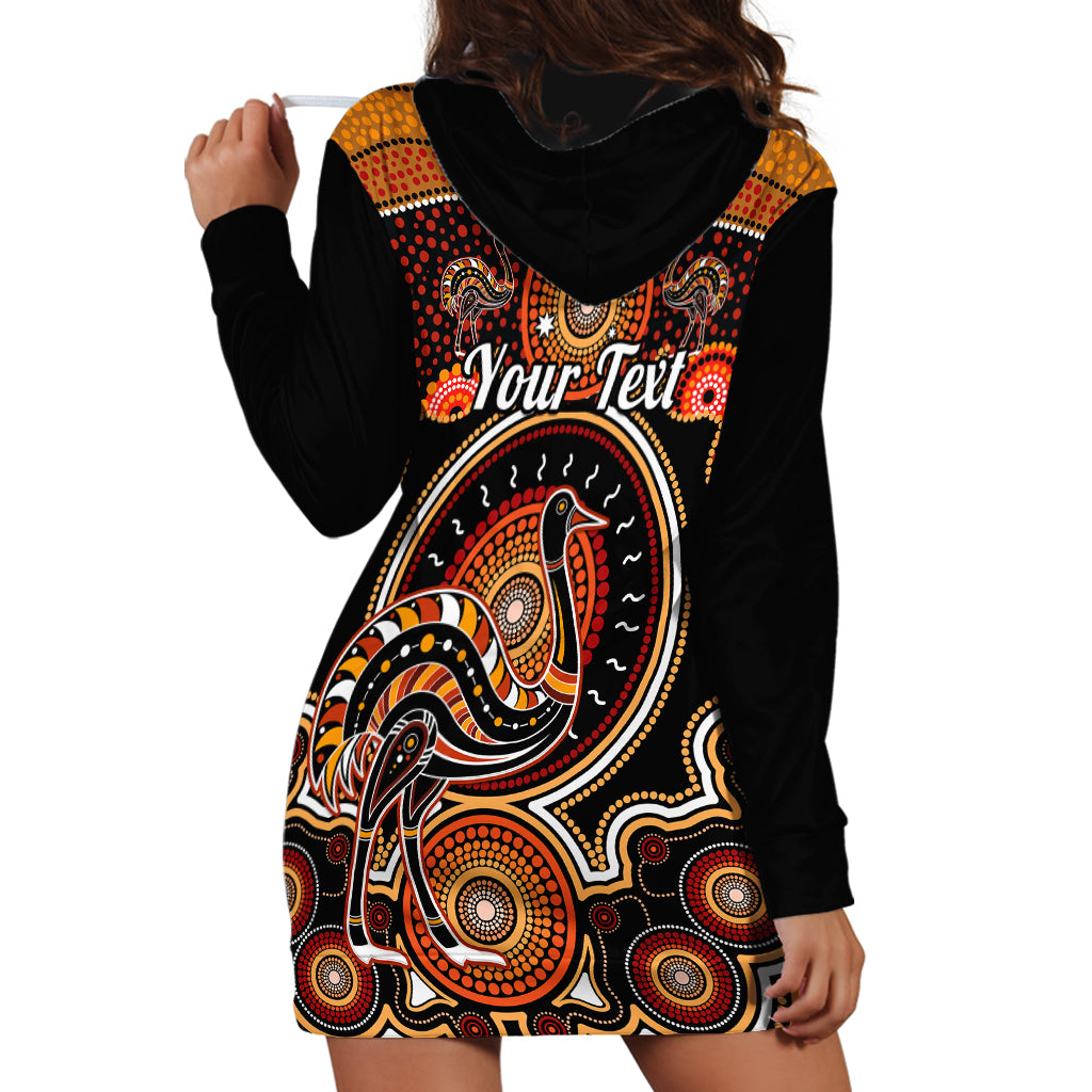 personalised-australian-astrology-hoodie-dress-aboriginal-emu-zodiac-sign