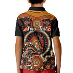 personalised-australian-astrology-kid-polo-shirt-aboriginal-emu-zodiac-sign