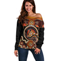 personalised-australian-astrology-off-shoulder-sweater-aboriginal-emu-zodiac-sign