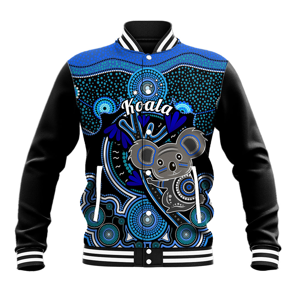 personalised-australian-astrology-baseball-jacket-aboriginal-koala-zodiac-sign