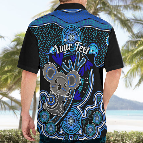 personalised-australian-astrology-hawaiian-shirt-aboriginal-koala-zodiac-sign