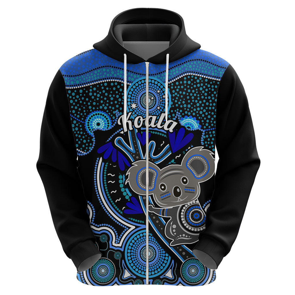 personalised-australian-astrology-hoodie-aboriginal-koala-zodiac-sign