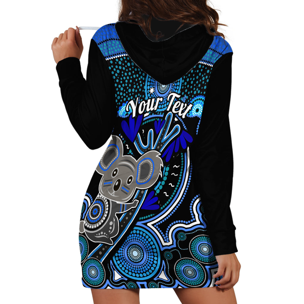personalised-australian-astrology-hoodie-dress-aboriginal-koala-zodiac-sign