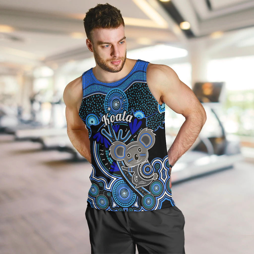 personalised-australian-astrology-men-tank-top-aboriginal-koala-zodiac-sign