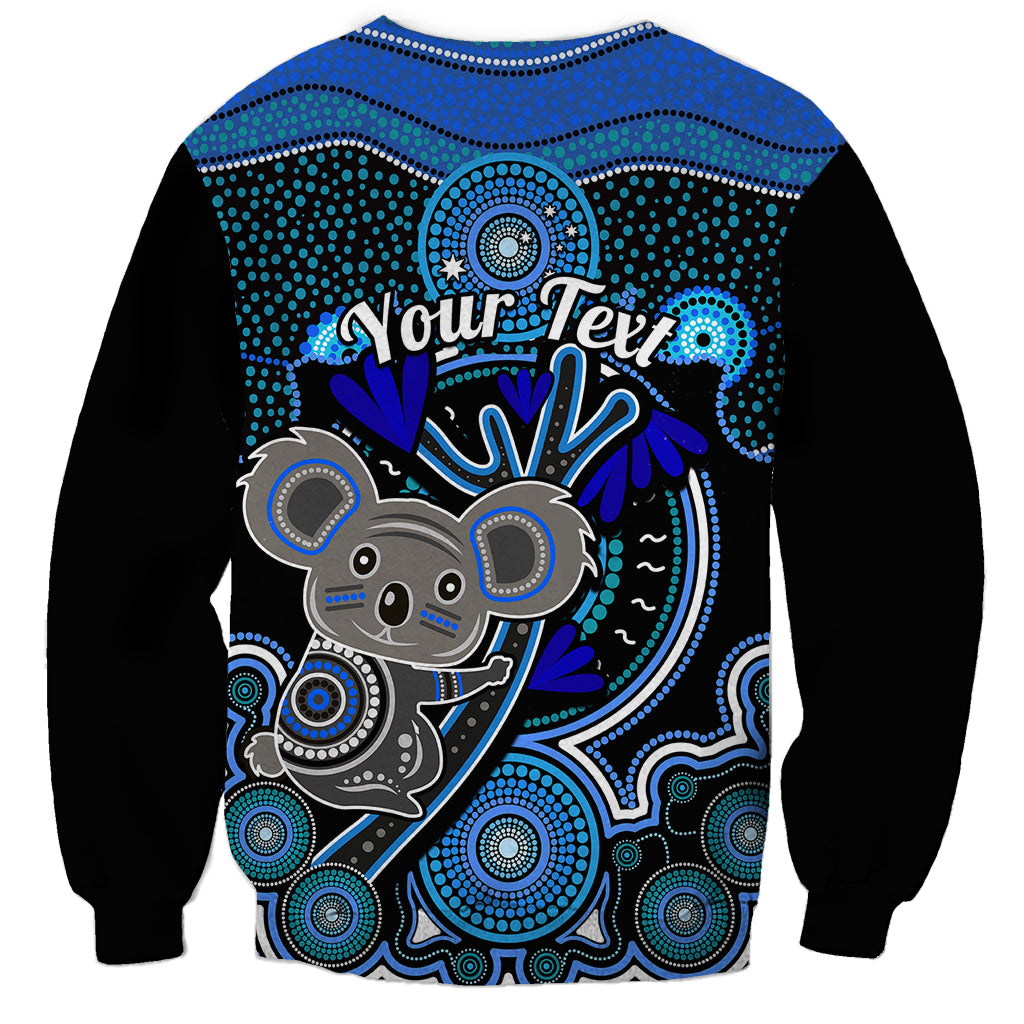 personalised-australian-astrology-sweatshirt-aboriginal-koala-zodiac-sign