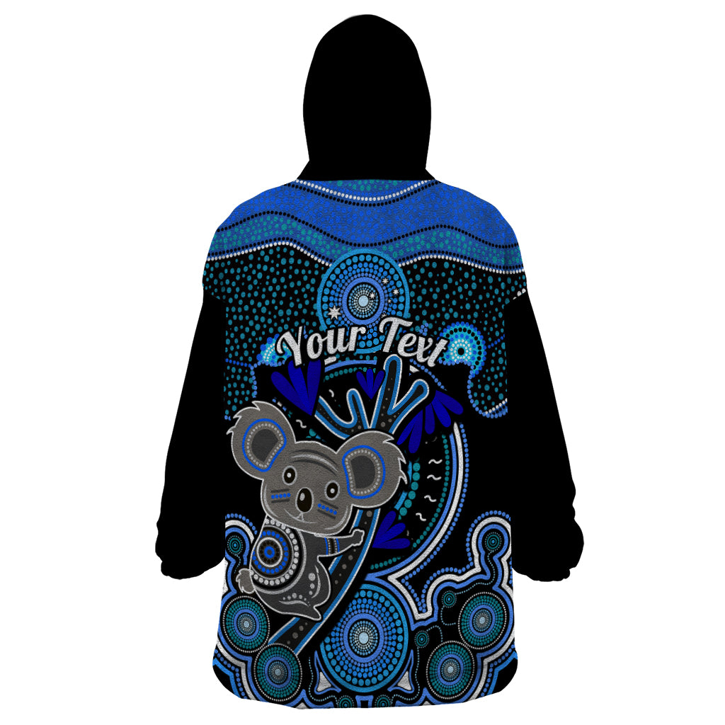 personalised-australian-astrology-wearable-blanket-hoodie-aboriginal-koala-zodiac-sign