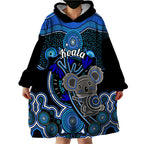 personalised-australian-astrology-wearable-blanket-hoodie-aboriginal-koala-zodiac-sign