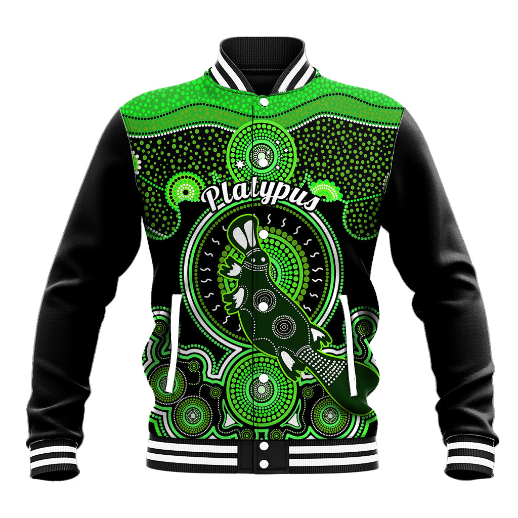 personalised-australian-astrology-baseball-jacket-aboriginal-platypus-zodiac-sign