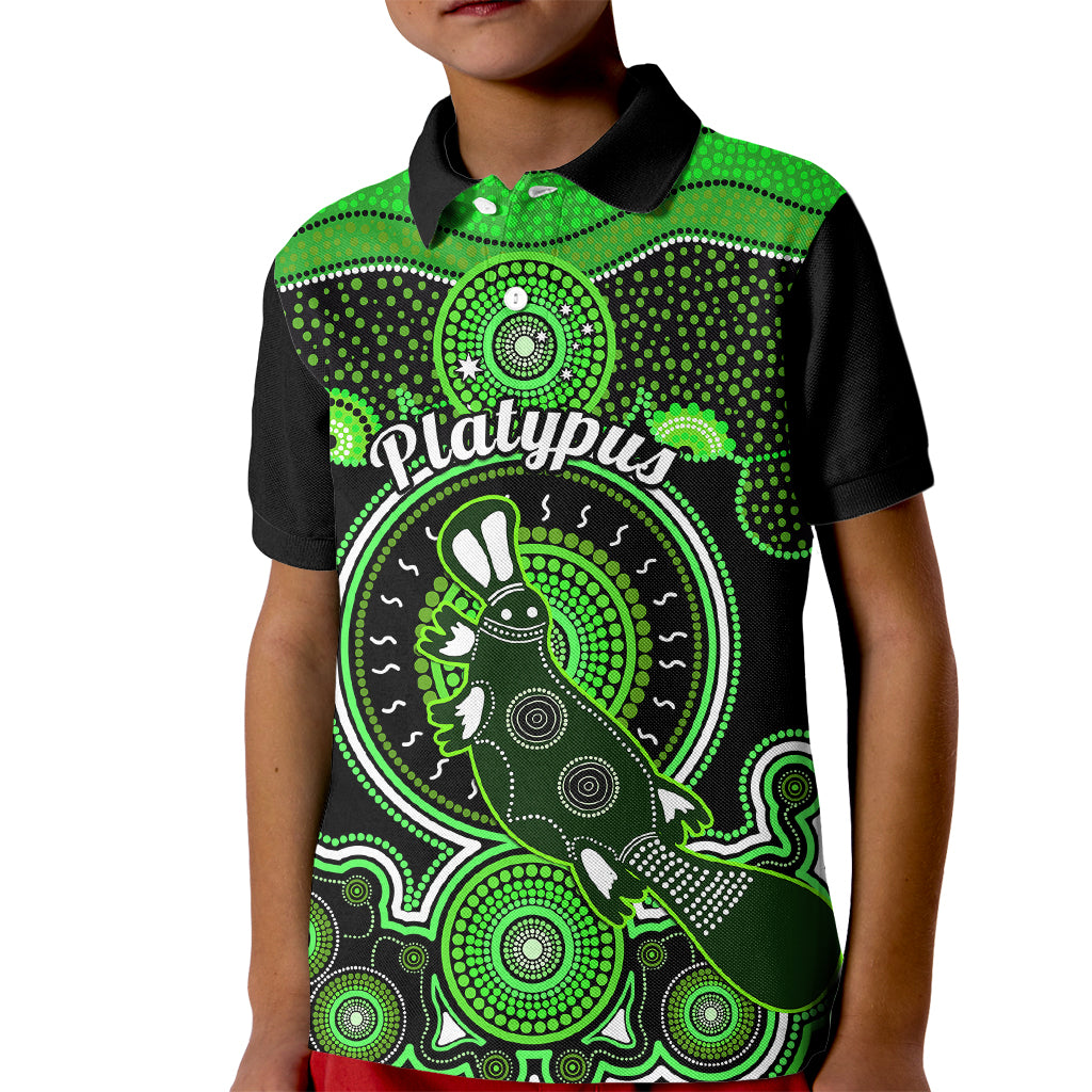 personalised-australian-astrology-kid-polo-shirt-aboriginal-platypus-zodiac-sign