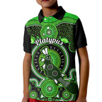 personalised-australian-astrology-kid-polo-shirt-aboriginal-platypus-zodiac-sign