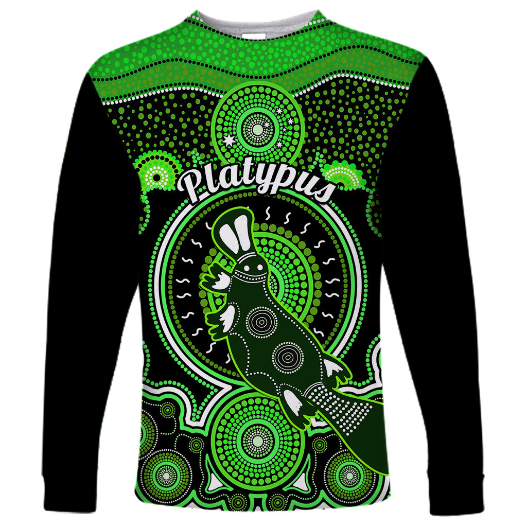 personalised-australian-astrology-long-sleeve-shirt-aboriginal-platypus-zodiac-sign