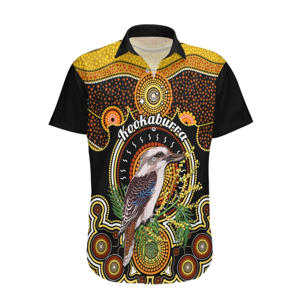 personalised-australian-astrology-hawaiian-shirt-aboriginal-kookaburra-zodiac-sign