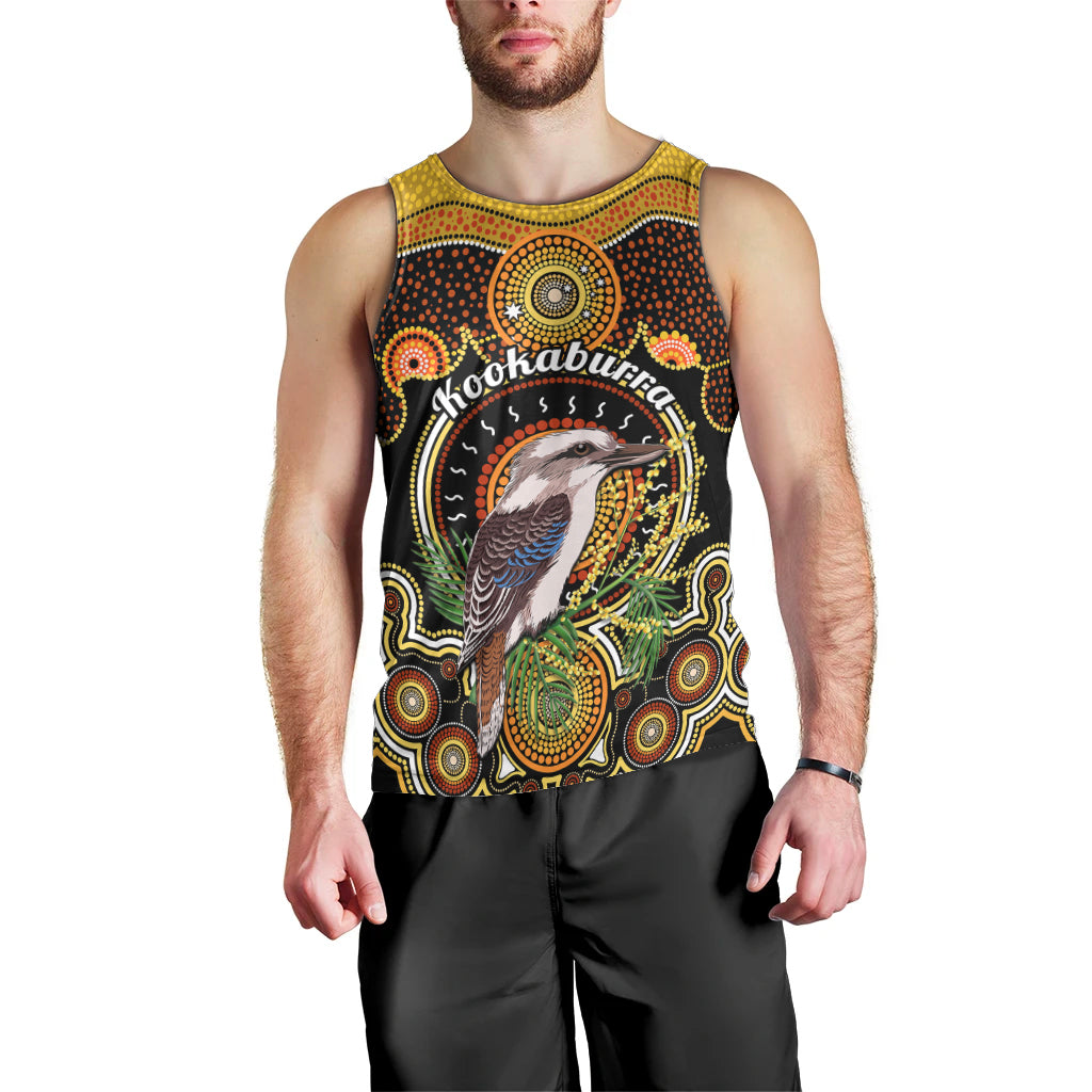 personalised-australian-astrology-men-tank-top-aboriginal-kookaburra-zodiac-sign