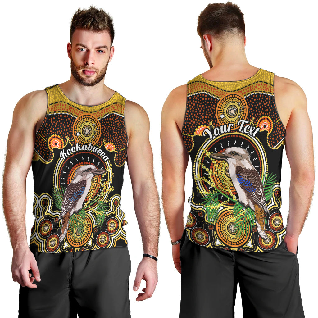 personalised-australian-astrology-men-tank-top-aboriginal-kookaburra-zodiac-sign