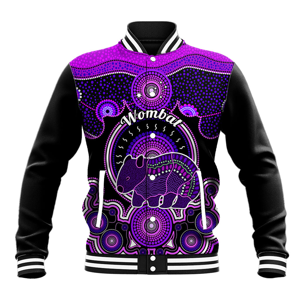 personalised-australian-astrology-baseball-jacket-aboriginal-wombat-zodiac-sign