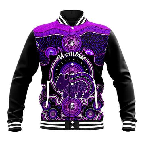 personalised-australian-astrology-baseball-jacket-aboriginal-wombat-zodiac-sign