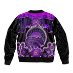 personalised-australian-astrology-bomber-jacket-aboriginal-wombat-zodiac-sign