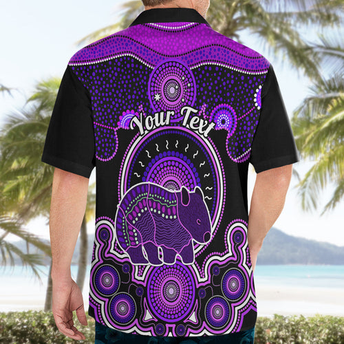 personalised-australian-astrology-hawaiian-shirt-aboriginal-wombat-zodiac-sign
