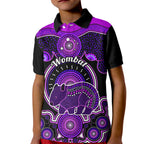 personalised-australian-astrology-kid-polo-shirt-aboriginal-wombat-zodiac-sign
