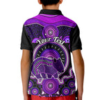personalised-australian-astrology-kid-polo-shirt-aboriginal-wombat-zodiac-sign