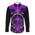 personalised-australian-astrology-long-sleeve-button-shirt-aboriginal-wombat-zodiac-sign