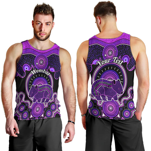 personalised-australian-astrology-men-tank-top-aboriginal-wombat-zodiac-sign