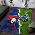 Knights and Raiders Area Rug Dynamic Sporty Version