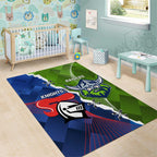 Knights and Raiders Area Rug Dynamic Sporty Version