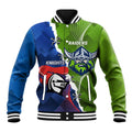 Personalised Knights and Raiders Baseball Jacket Dynamic Sporty Version