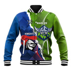Personalised Knights and Raiders Baseball Jacket Dynamic Sporty Version