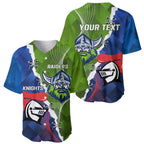 Personalised Knights and Raiders Baseball Jersey Dynamic Sporty Version