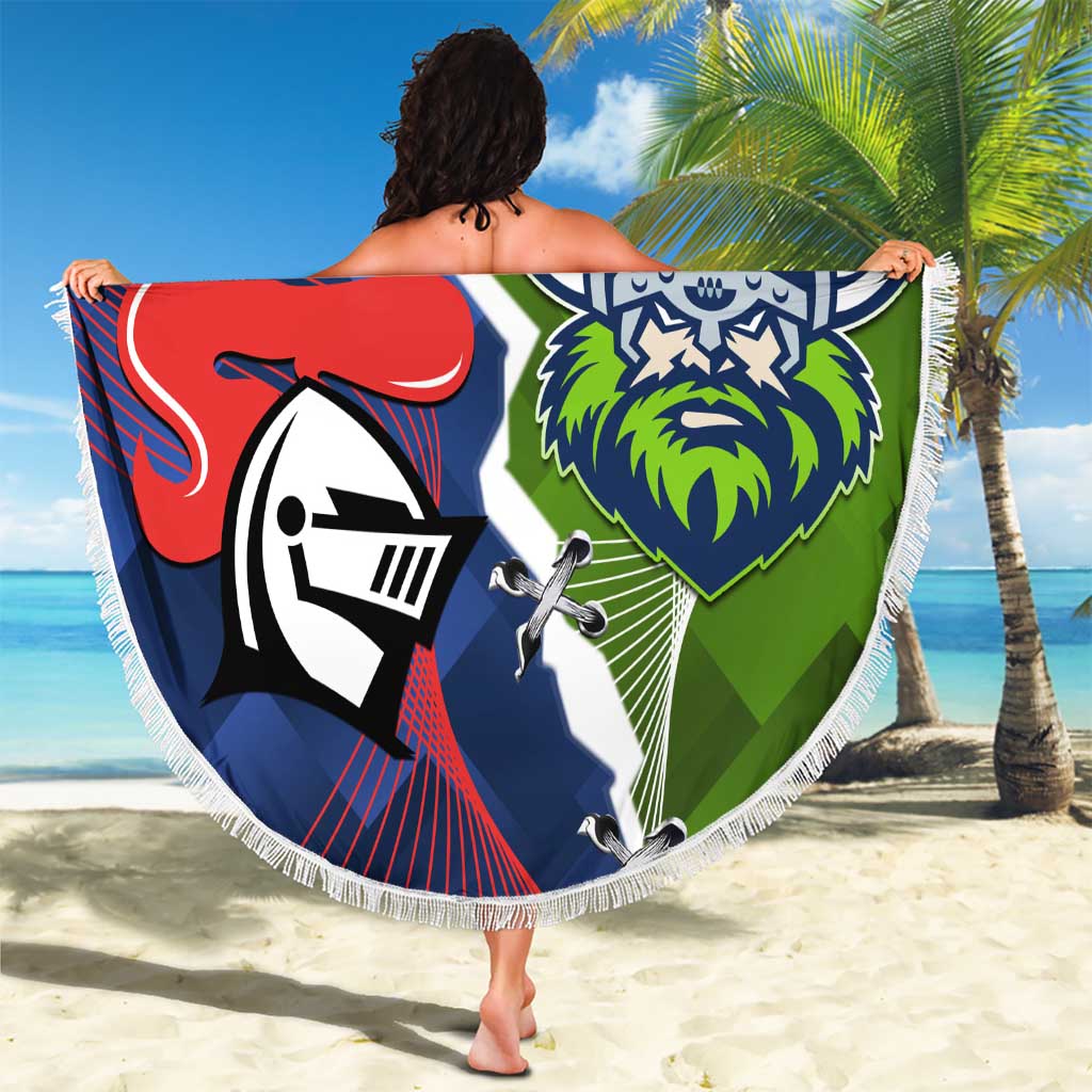 Knights and Raiders Beach Blanket Dynamic Sporty Version