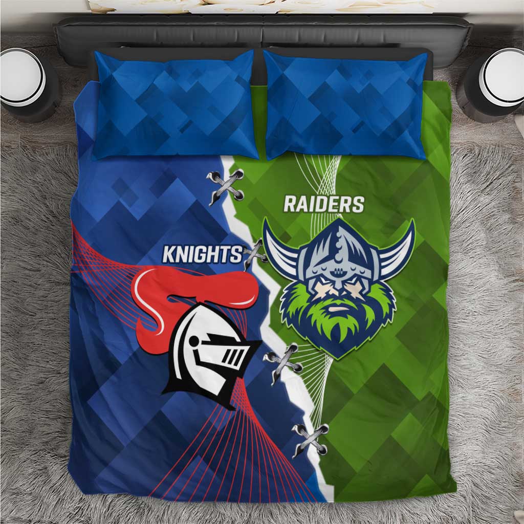 Knights and Raiders Bedding Set Dynamic Sporty Version