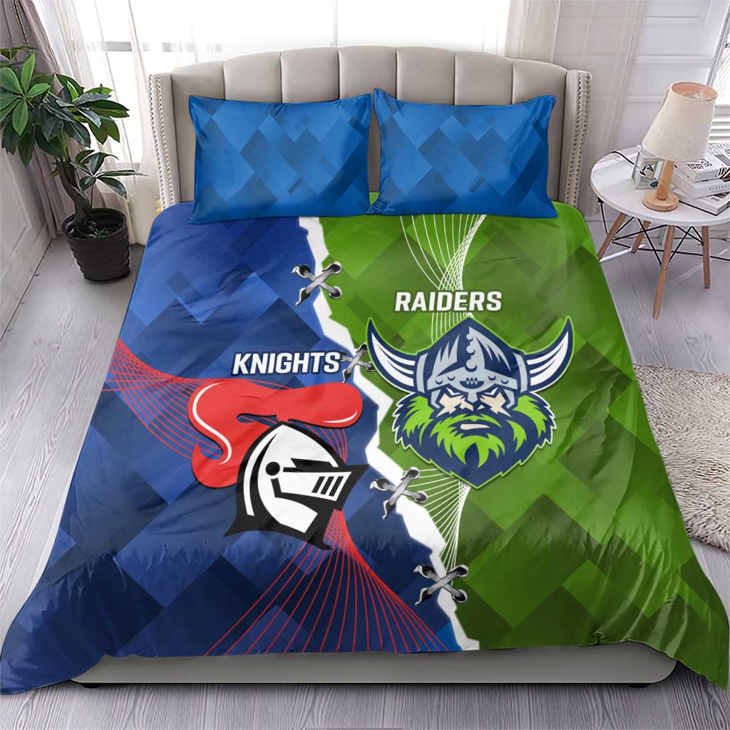 Knights and Raiders Bedding Set Dynamic Sporty Version