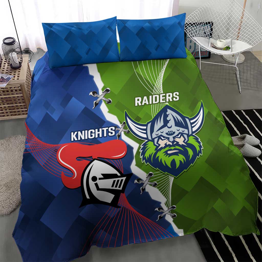 Knights and Raiders Bedding Set Dynamic Sporty Version