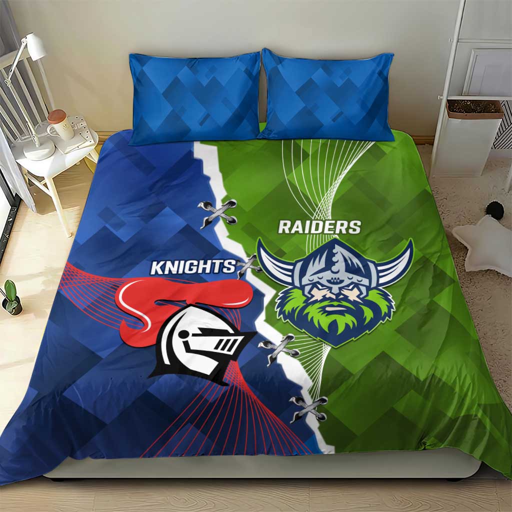 Knights and Raiders Bedding Set Dynamic Sporty Version
