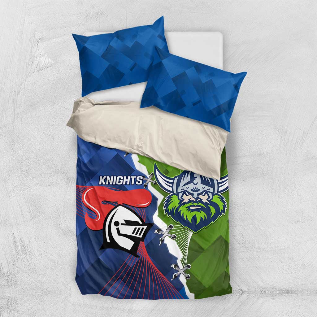 Knights and Raiders Bedding Set Dynamic Sporty Version