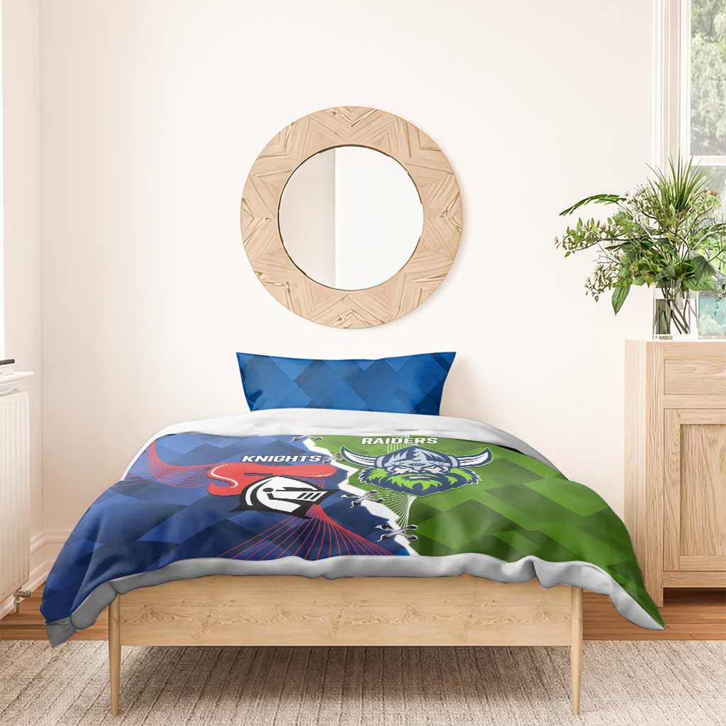 Knights and Raiders Bedding Set Dynamic Sporty Version